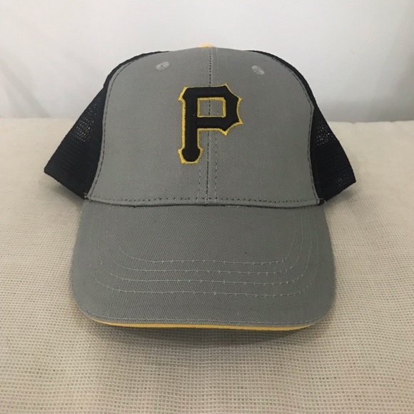 NWOT Pittsburgh Pirates MLB SnapBack Hat w Mesh - Picture 2 of 9